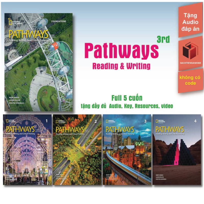 Pathways 3rd Reading Writing Tặng mp3