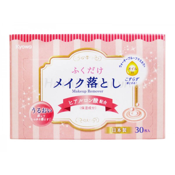 [HCM]KHĂN GIẤY TẨY TRANG DƯỠNG ẨM KYOWA (30 TỜ) - HÀNG NHẬT NỘI ĐỊA tẩy trang nhẹ nhàng và dưỡng ẩm mềm mịn da