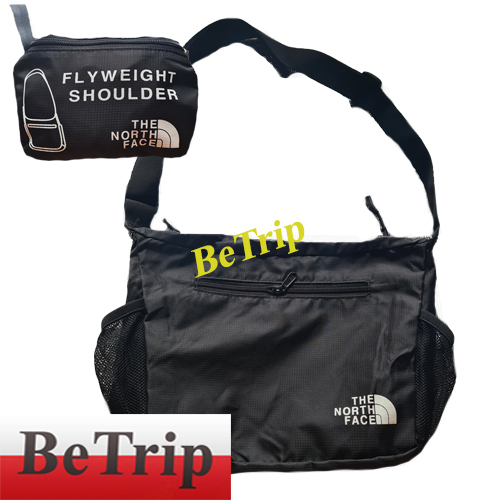 Túi đeo chéo the north face gấp gọn vải dù