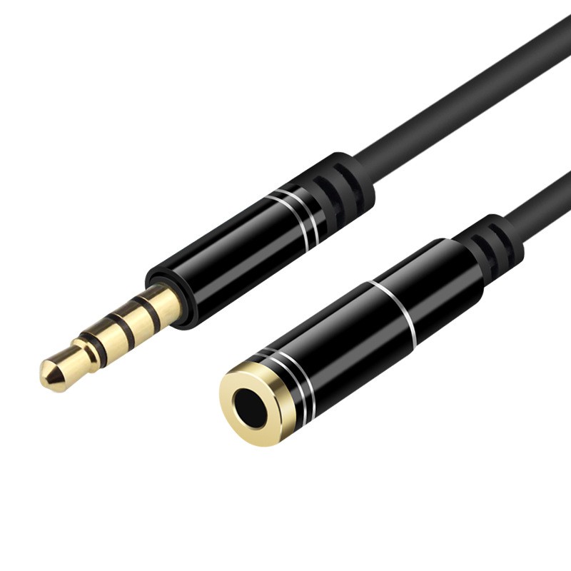 Dây jack đầu 3.5 livestream nối dài loại 5m cao cấp - Dây livestream, dây tai nghe - Dây Lấy Nhạc 4 khấc