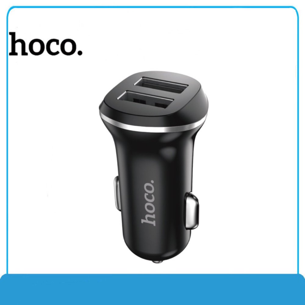 Tẩu sạc nhanh oto 2 cổng usb hoco - cốc sạc nhỏ gọn tiện lợi cho xe hơi ô tô ...