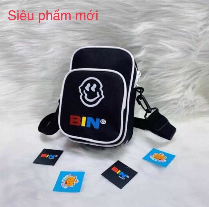 Túi đeo chéo nữ nam, túi đi chơi thời trang nam nữ unisex cá tính mới 6 [ TÚI BIN]