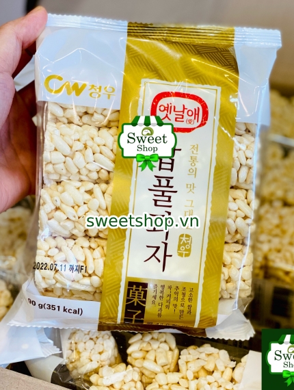 Bánh cốm gạo cw hàn quốc 90gr