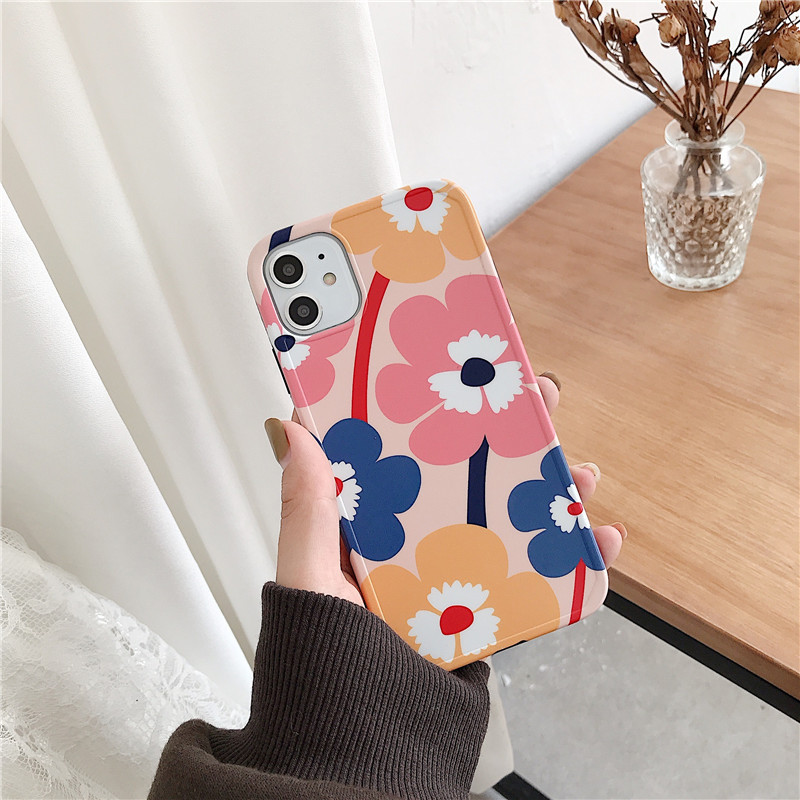 Ốp iphone 11 11 pro 11 pro max 7 8 plus x xs xs max, ốp lưng iphone blooms flower