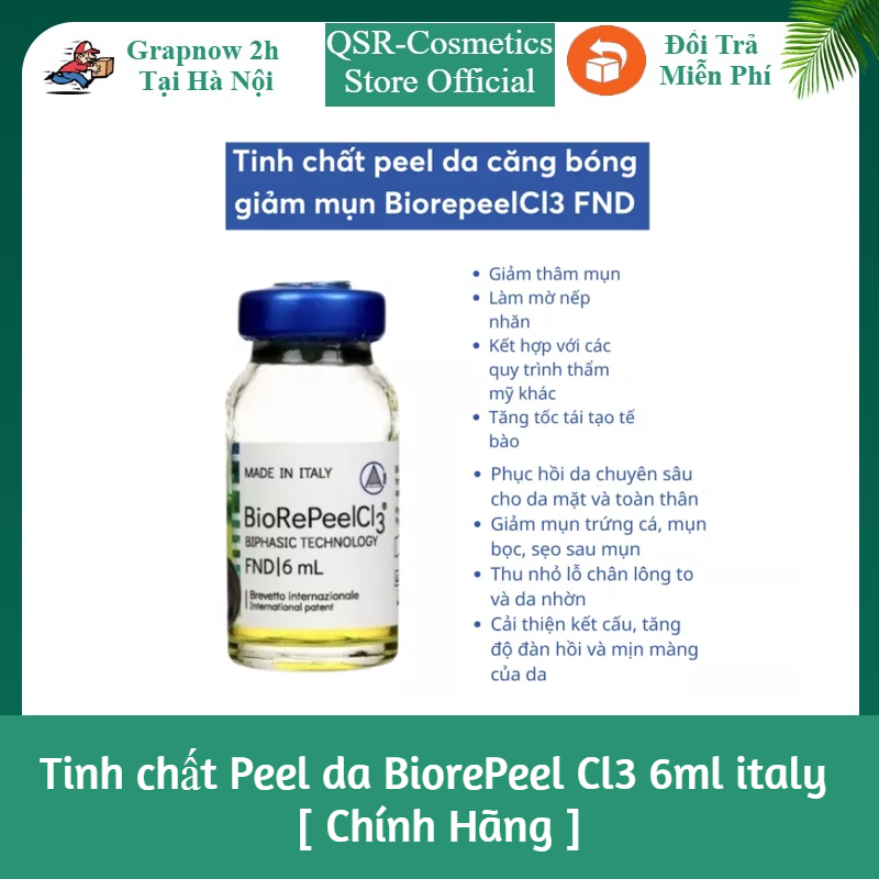 Tinh chất Peel da BiorePeel Cl3 6ml italy
