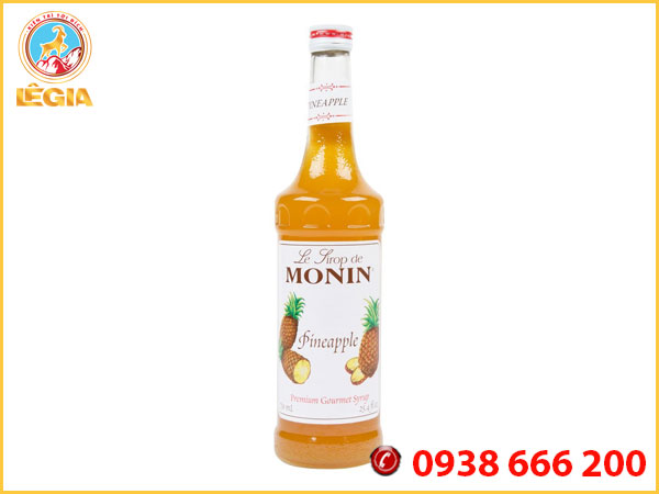 Siro monin thơm 700ml - monin pineapple syrup