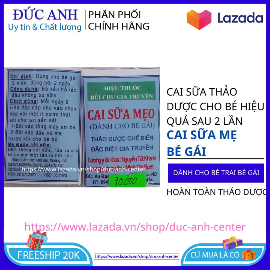 Thuoc cai sữa cho bé trai bé gái  - cai sữa ngay sau 2 ngày-Mẹo cai sữa bé trai  bé Gái - cách cai sữa cho bé - thuoc cai sưa cho bé - có video hướng dẫn - cai sữa mẹo - thảo dược cai sữa