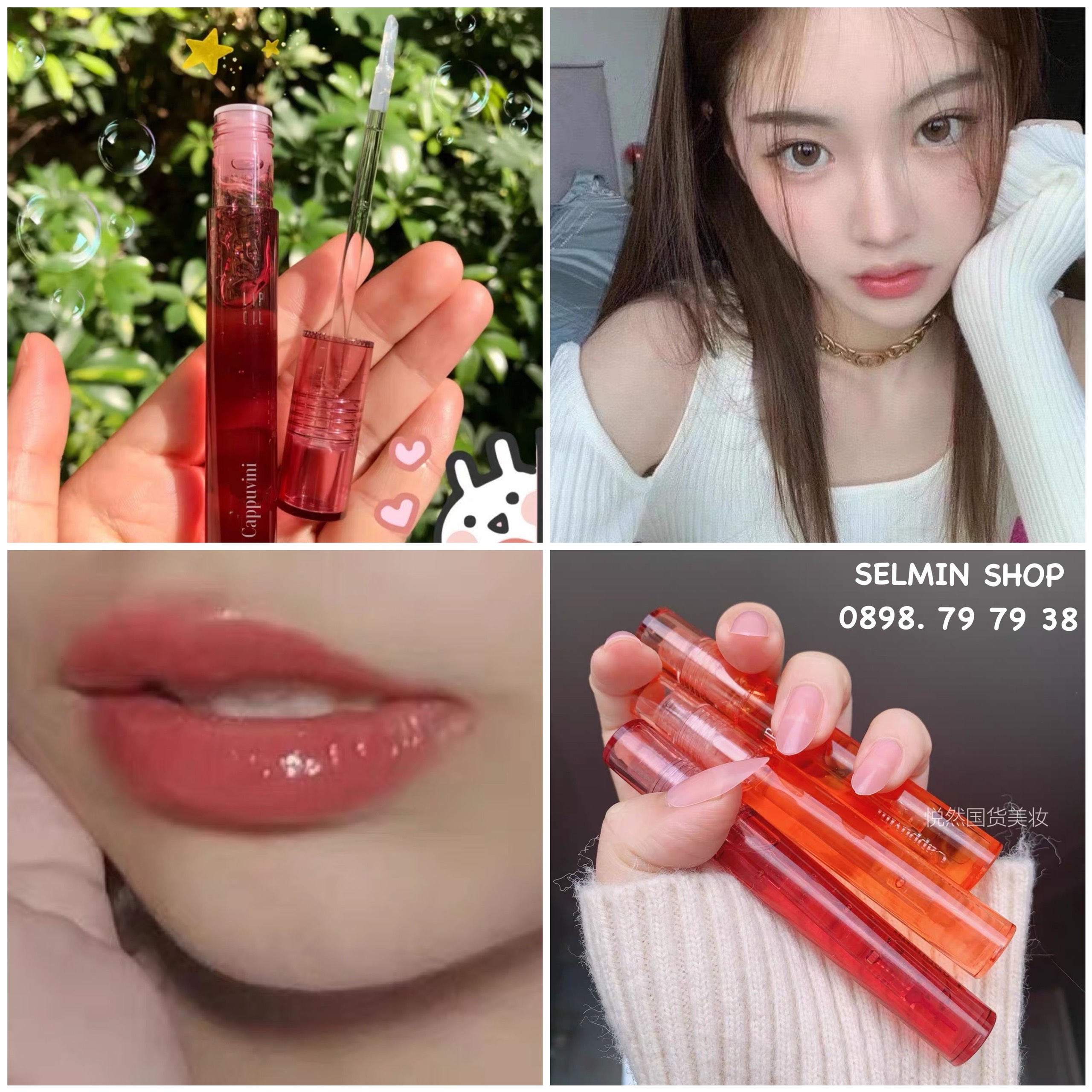 Son bóng dưỡng ẩm mềm môi lip gloss dupe romand