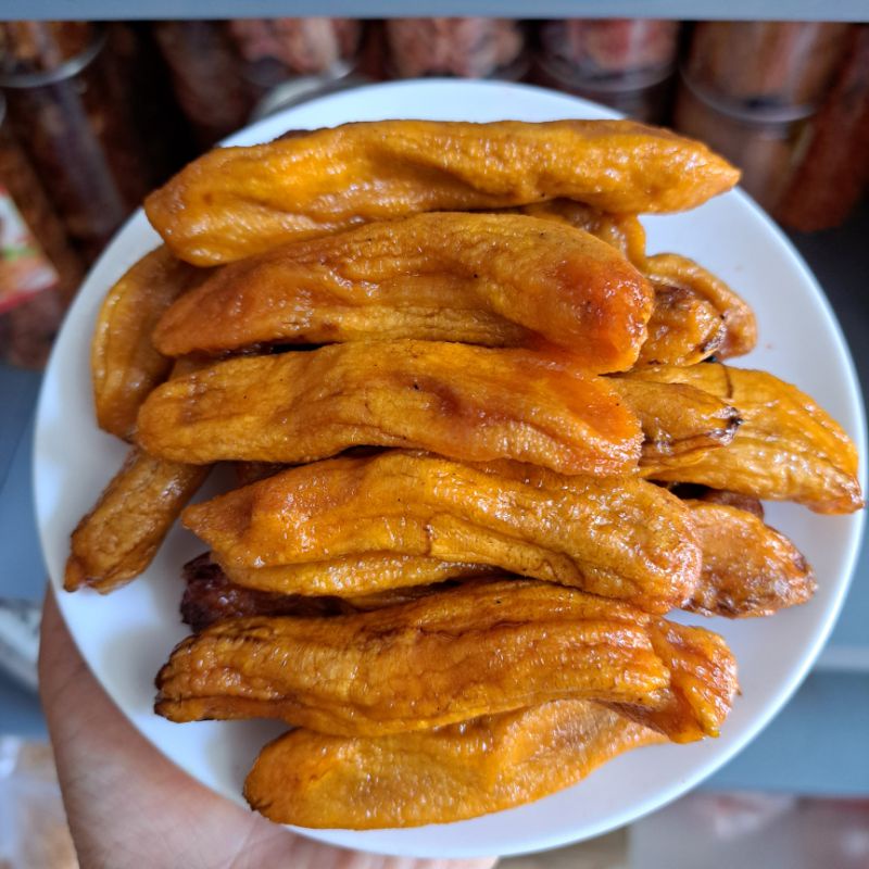 450gr chuối laba sấy dẻo - sấy tự nhiên không đường -đặc sản đà lạt