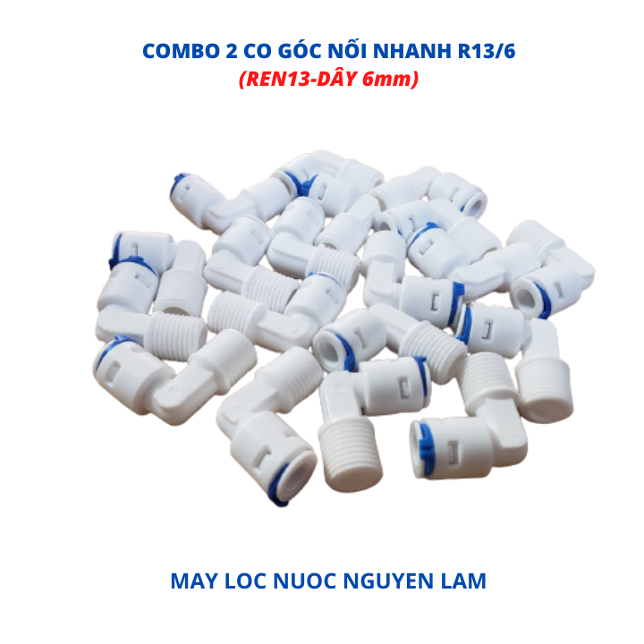Cút nối ren 13 dây 6mm