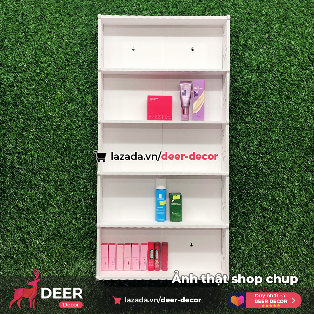 Kệ Để Nước Sơn - Để Mỹ Phẩm Treo Tường - DEER DECOR