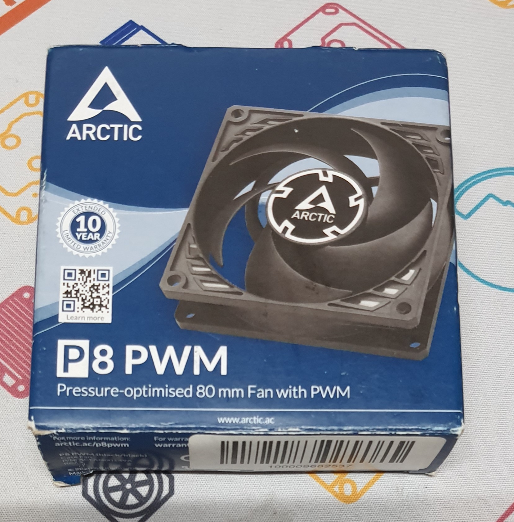 Quạt tản nhiệt fan arctic p8 pwm