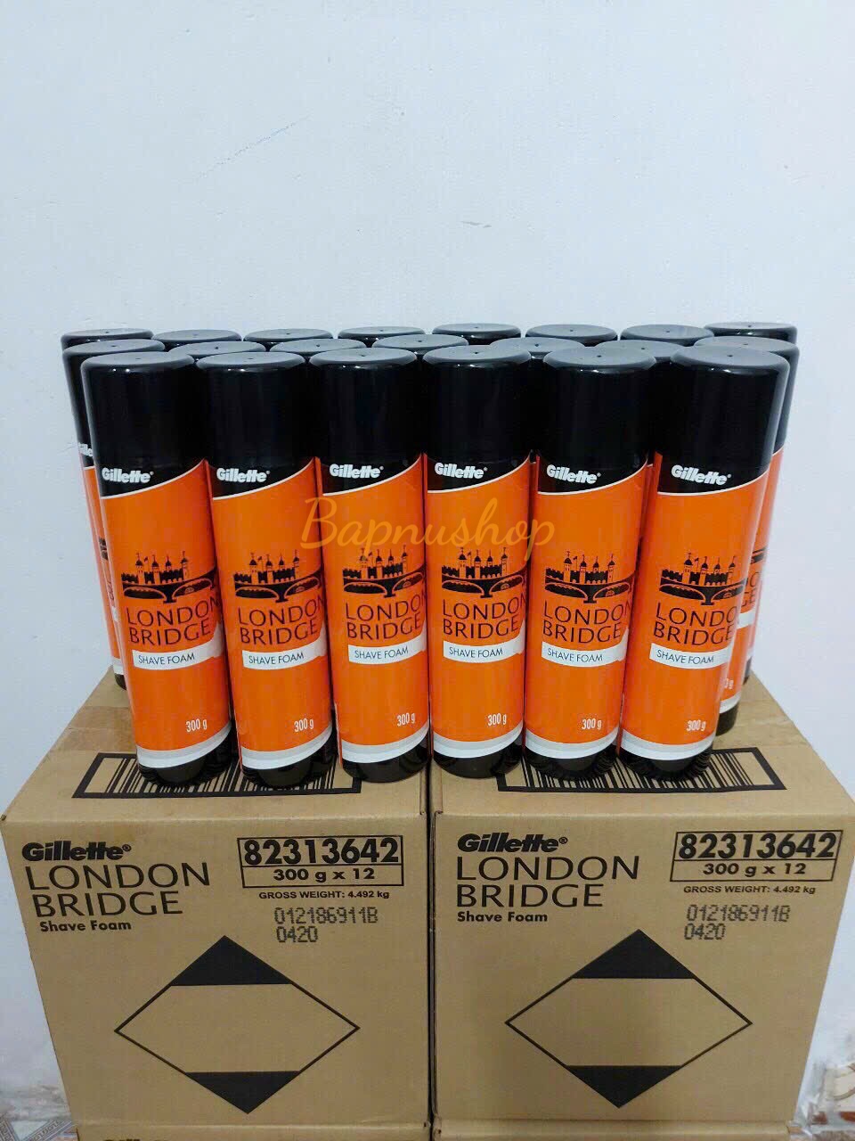 Bọt Cạo Râu Gillette London Bridge 300g