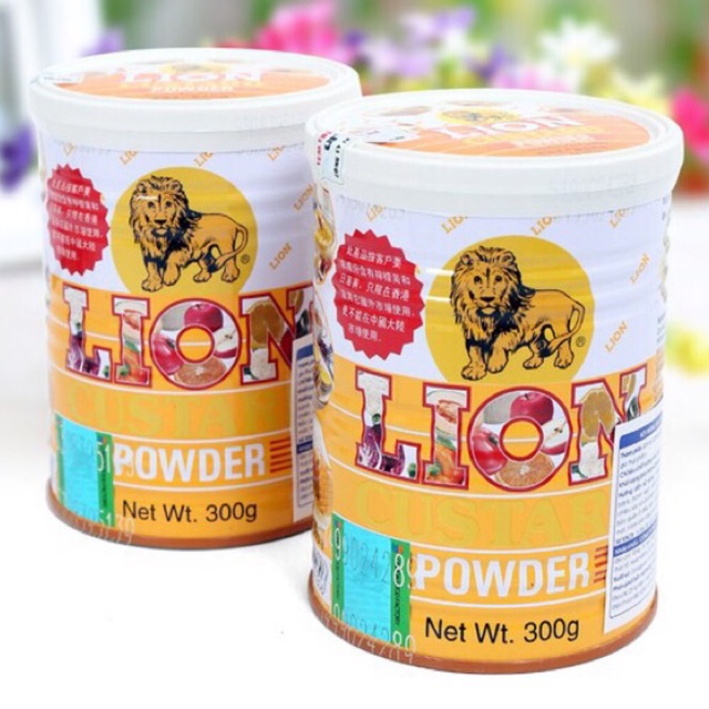 Bột trứng sữa sư tử Custard Lion 300g