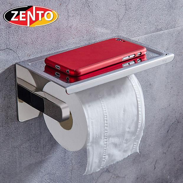 Lô giấy vệ sinh inox zento hb1123