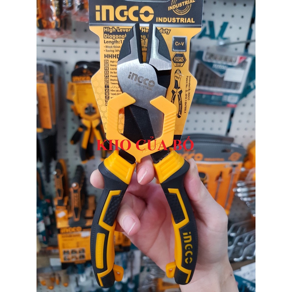 Kềm cắt cao cấp 7"/180mm ingco hhhdcp28180