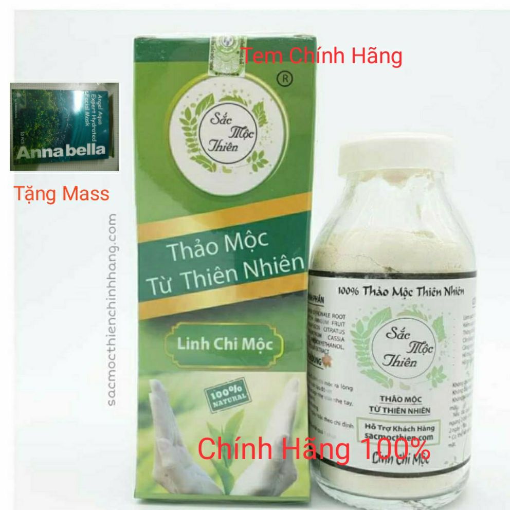 Bột Rửa Mặt Sắc Mộc Thiên Linh Chi Mộc Chính Hãng