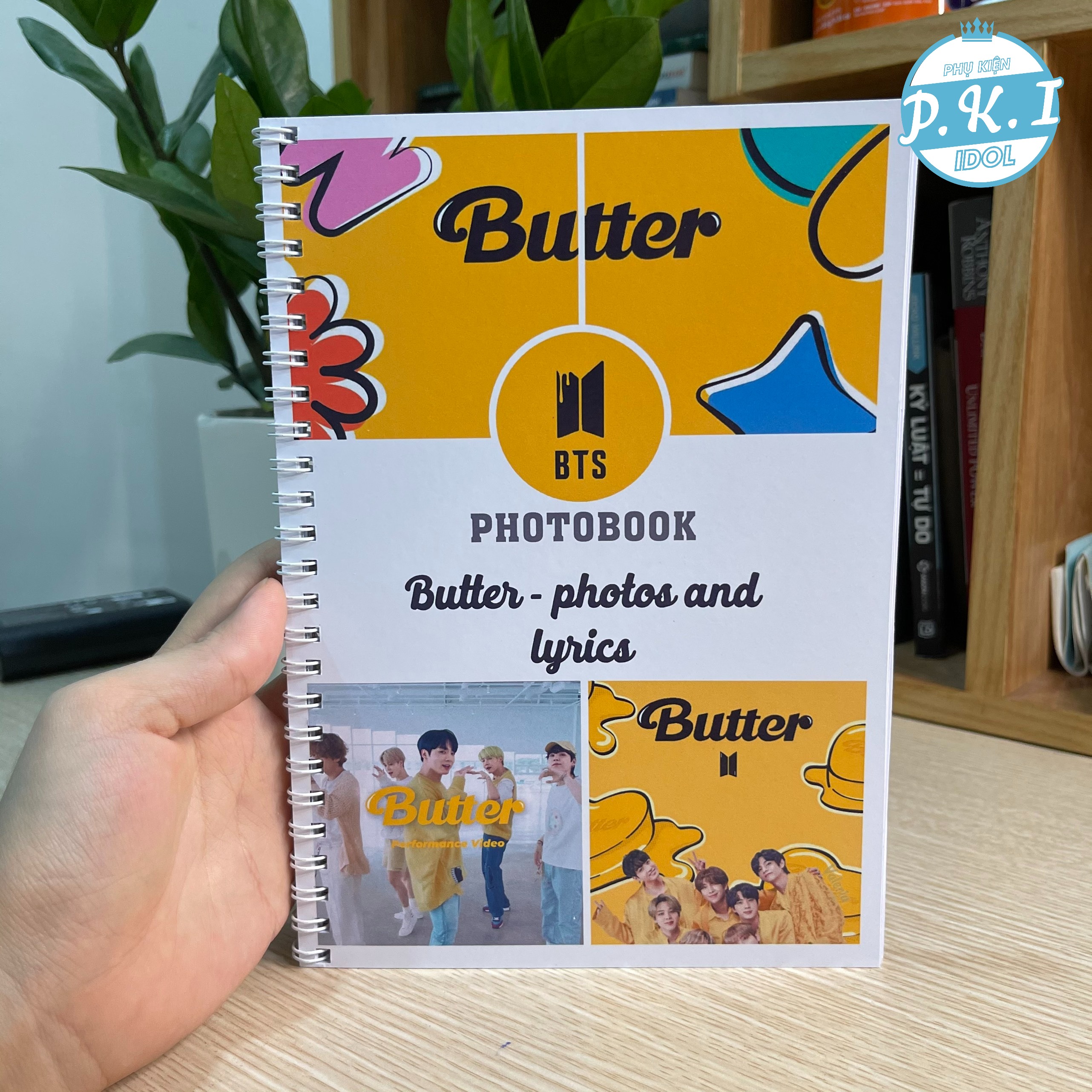Bộ Album ảnh Photobook in hình nhóm nhạc BTS- Album Butter