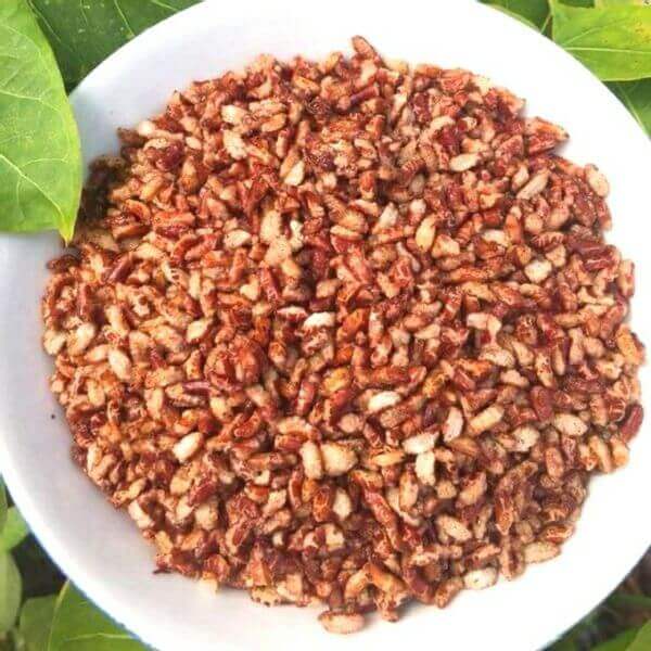 Gạo lứt, gạo lứt sấy, gạo lứt sấy khô gốc Đà Lạt - bịch 250g