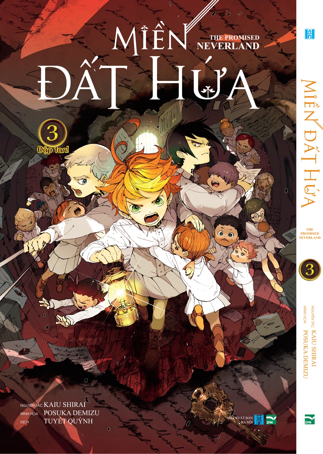 Fahasa - Miền Đất Hứa - The Promised Neverland - Tập 3 - Phiên Bản Bìa Trắng (White Ver)