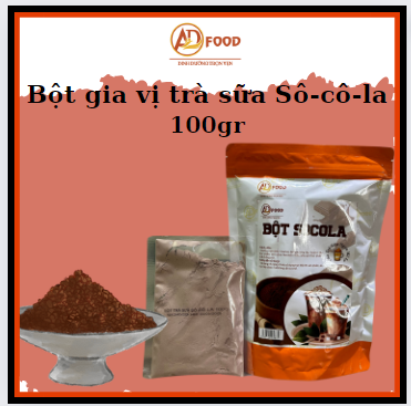 100g Bột Sô-cô-la dùng pha trà sữa thơm ngon