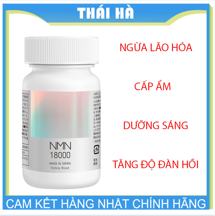 VIÊN UỐNG NGỪA LÃO HÓA NMN 18000 VICTORY ROAD NHẬT BẢN (HỘP 90 VIÊN)