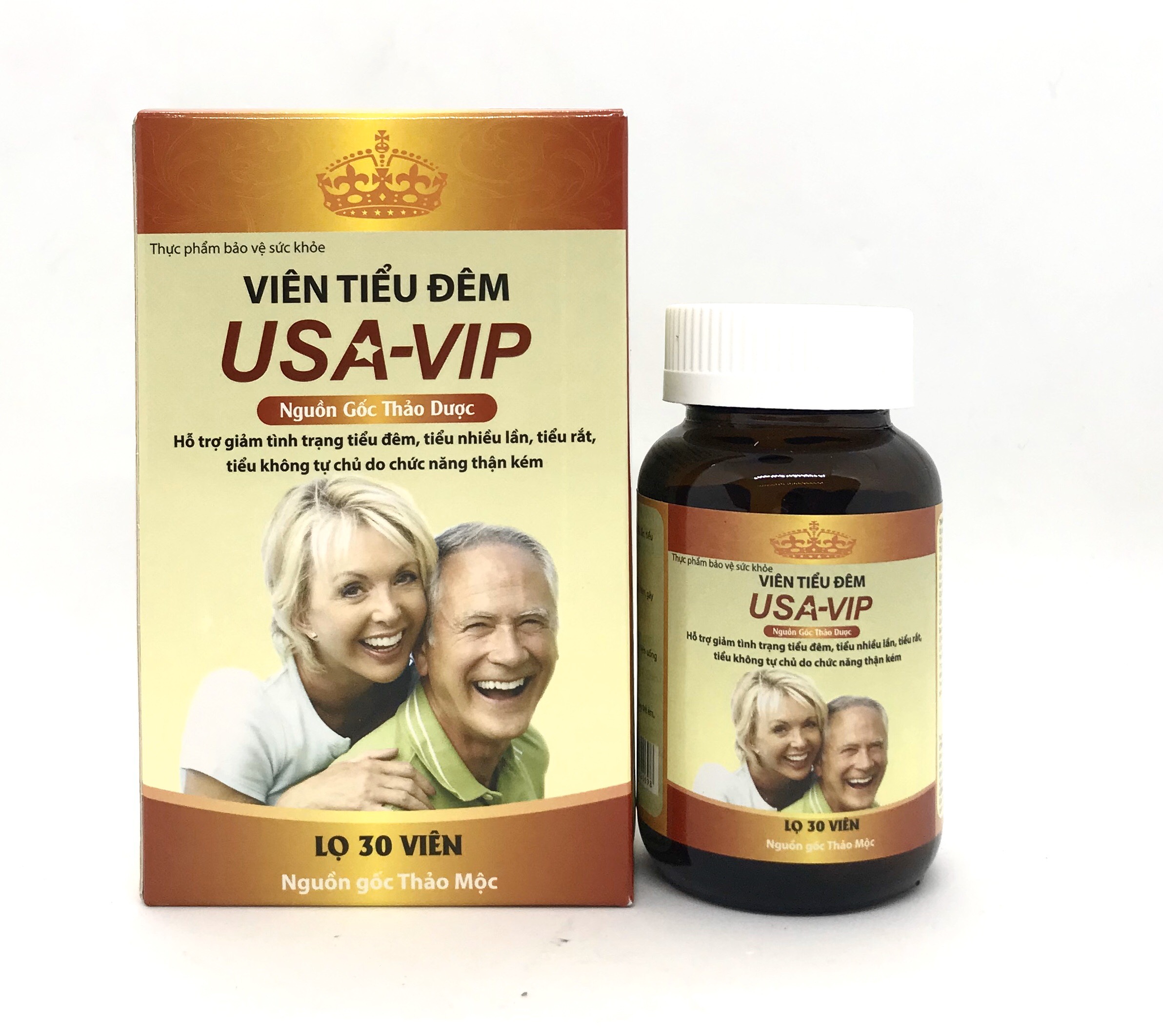 viên tiểu đêm USA VIP giúp bổ thận, giảm tiểu đêm H/30v