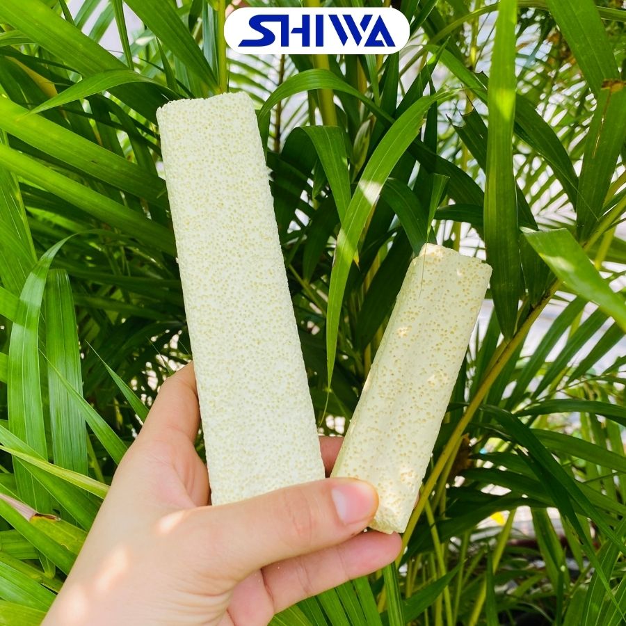 1 thanh sứ lọc bể cá - vật liệu lọc bể cá - thanh sứ hoa mai - shiwa