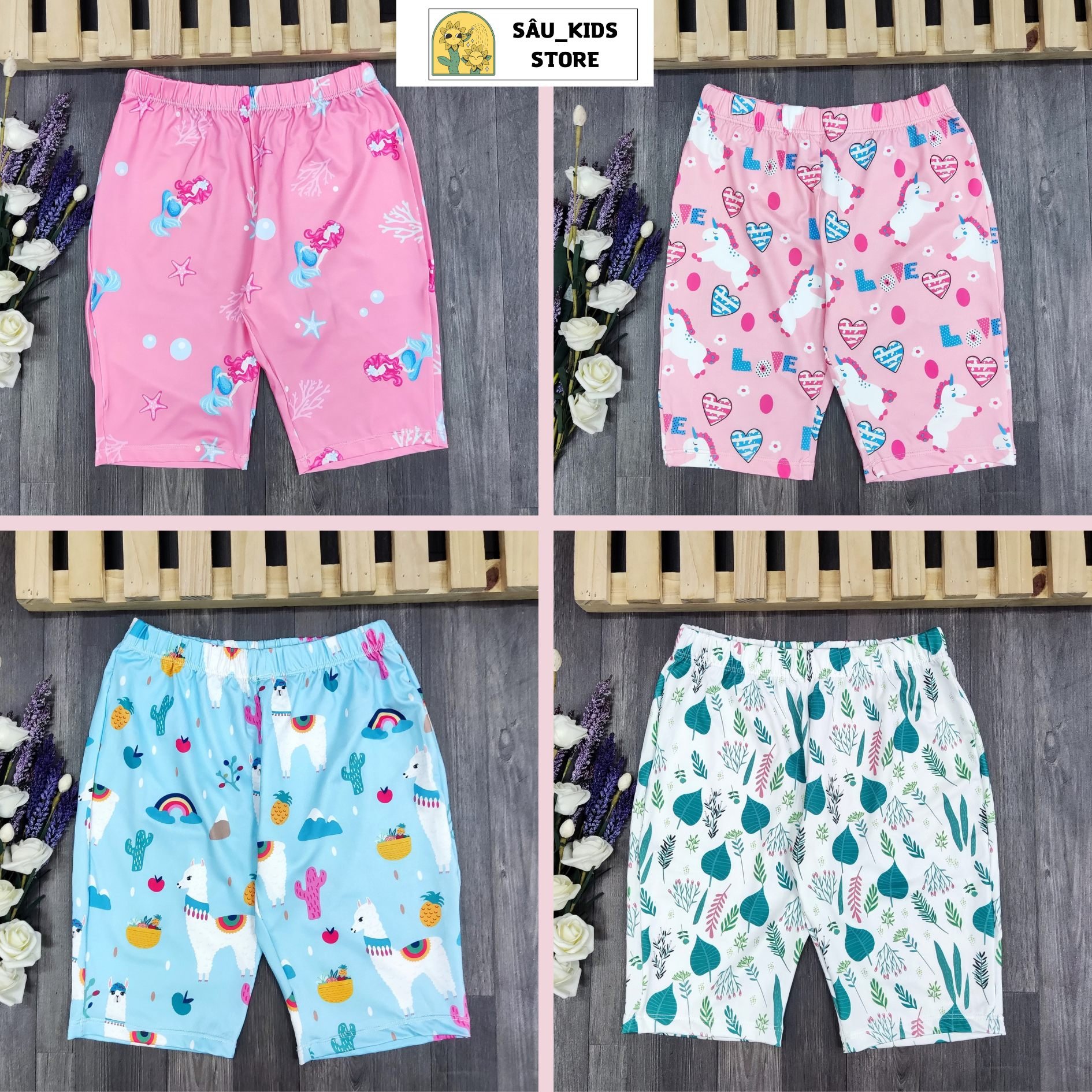 Quần bơi bé trai,bé gái từ 10kg - 45kg hãng sâukids