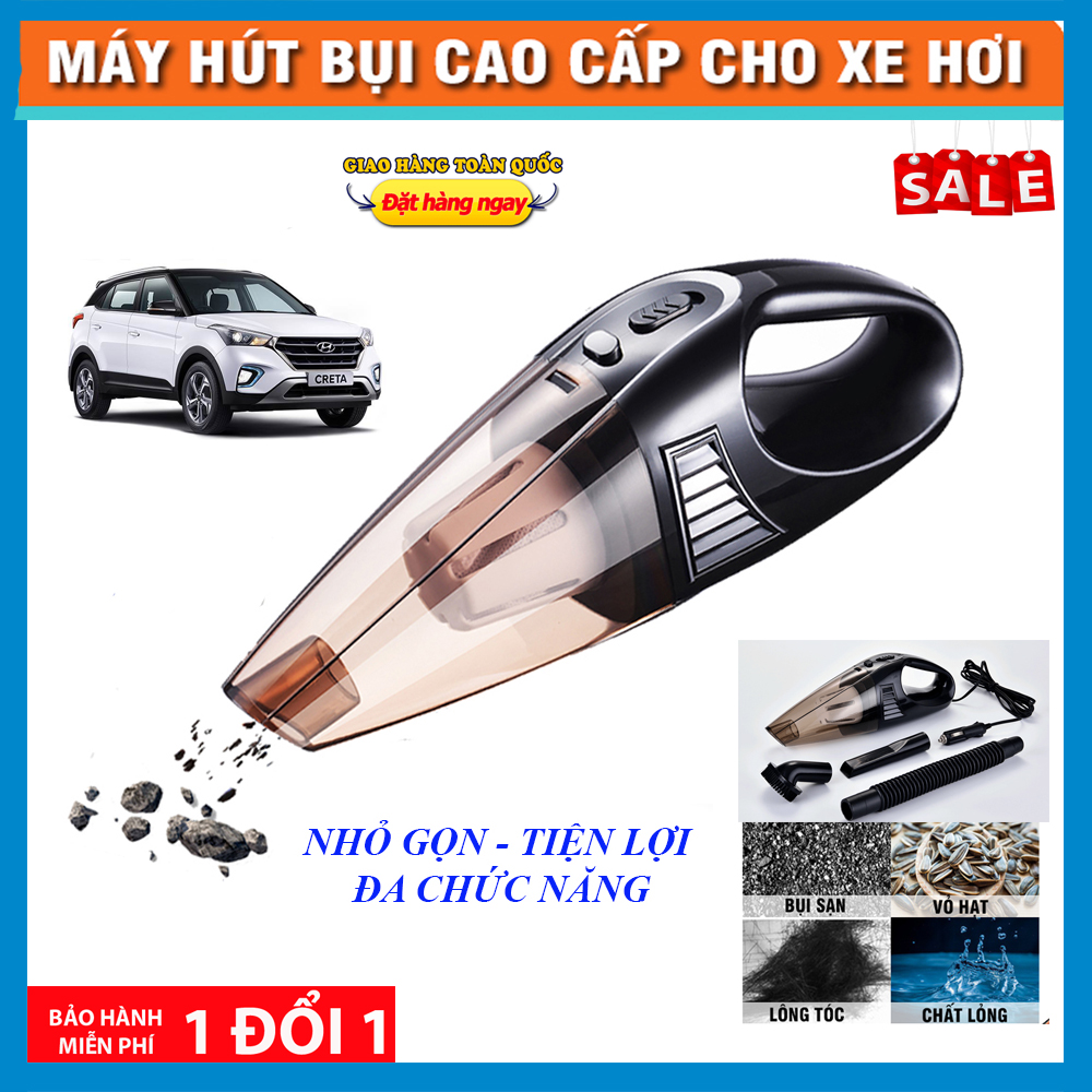 Máy Hút Bụi Ô Tô 4 Trong 1,Máy Hút Bụi Cầm Tay Cho Xe Hơi,Máy Hút Bụi Cầm Tay Xe HơiKhả năng hút bụi cực tốt, không ngại bất cứ thứ gì dù là đồng xu, vụn gỗ, vụn bánh, … cho tới các chất lỏng như nước, sữa,GIẢM 50%,MUA NGAY...