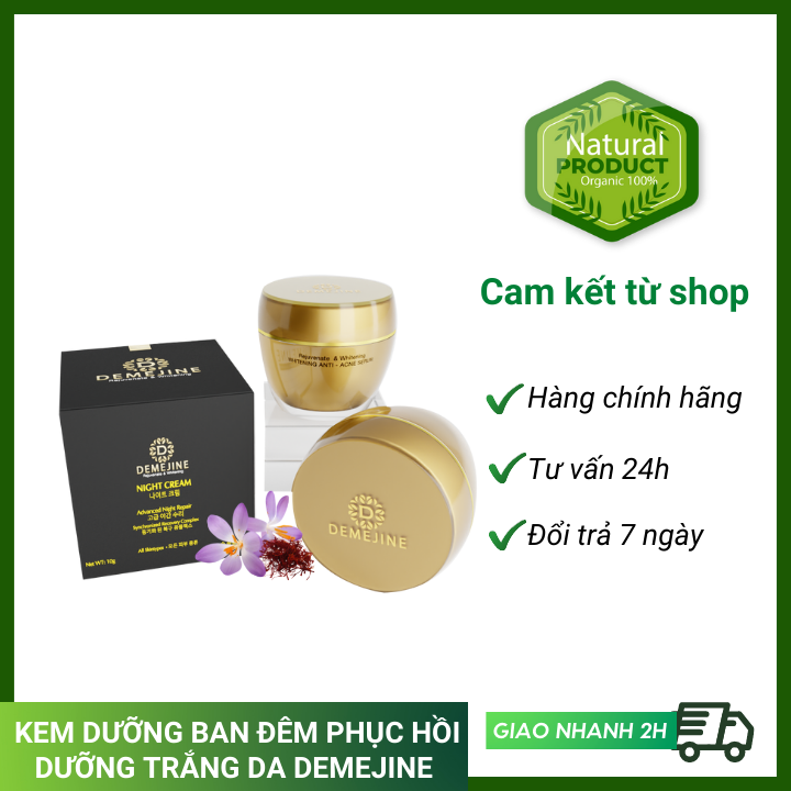 Kem Dưỡng Âm Phục Hồi Da Demejine Night Cream