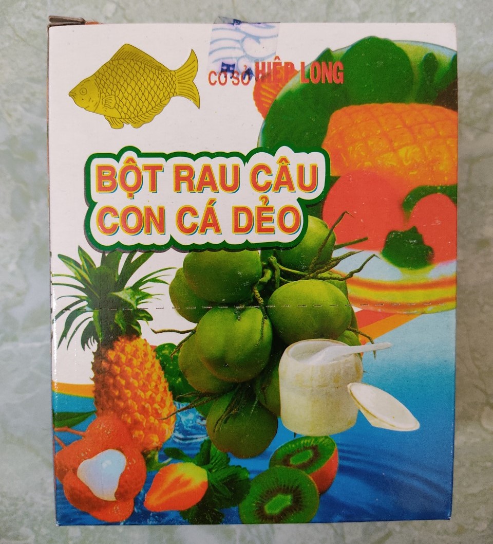 Bột rau câu cá dẻo Hiệp Long 1 hộp 12 gói*12g- HÀNG LOẠI 1