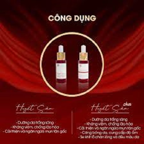 Serum huyết sâm bà lão chuyên mụn nám và dưỡng da cực đẹp - huyết sâm plus giảm mụn 24h bà lão không có đánh giá
