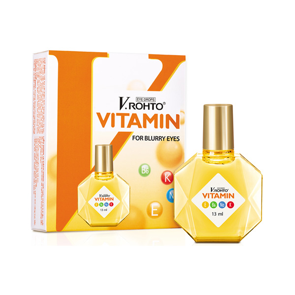 Thuốc nhỏ mắt v.rohto vitamin giảm mỏi mắt, ngứa mắt - chai 13ml