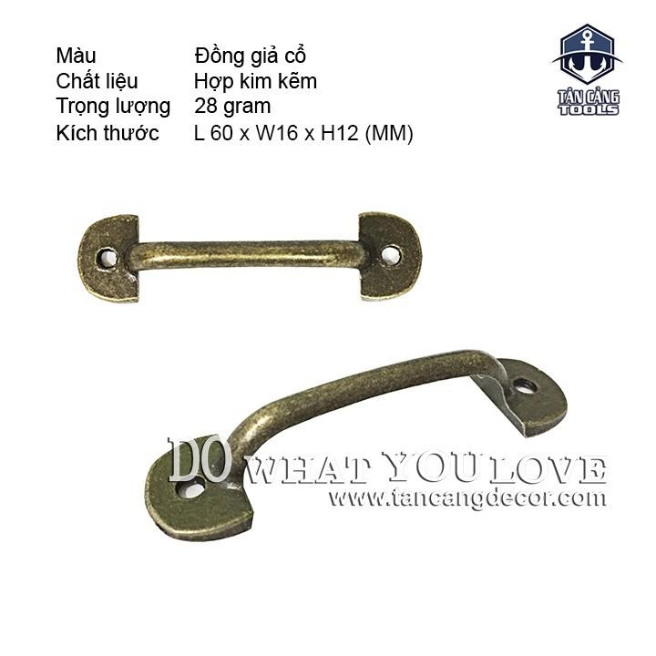 Tay nắm bao cấp màu đồng sẫm