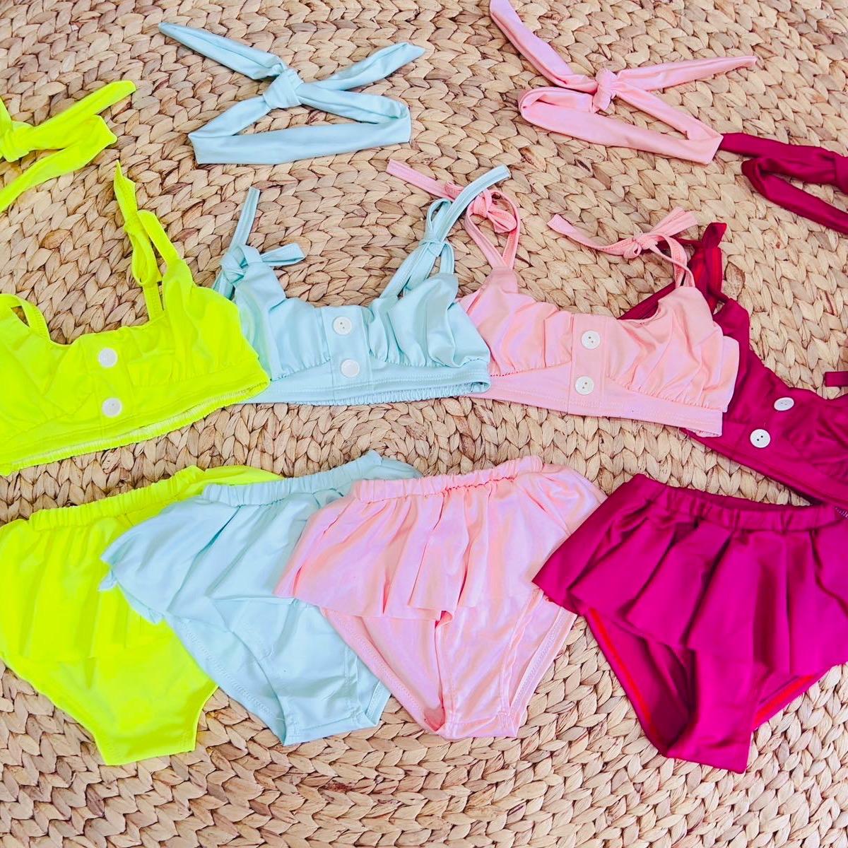 (Size 8-18Kg) Đồ bơi bé gái siêu dễ thương giành cho bé từ 9-28kg