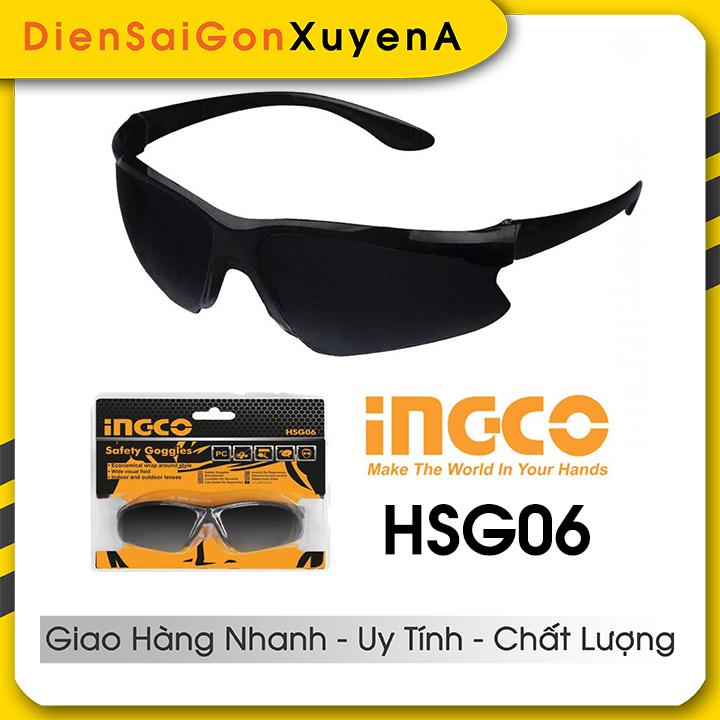 Kính mát kính bảo hộ lao động ingco hsg06 - điện sài gòn xuyên á