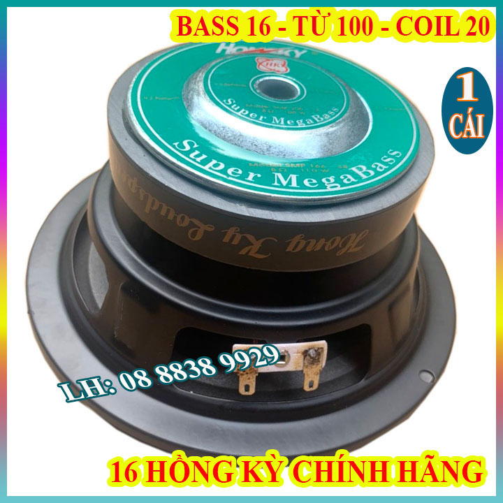 Củ loa bass 16 hồng kỳ chất lượng việt nam - giá 1 loa