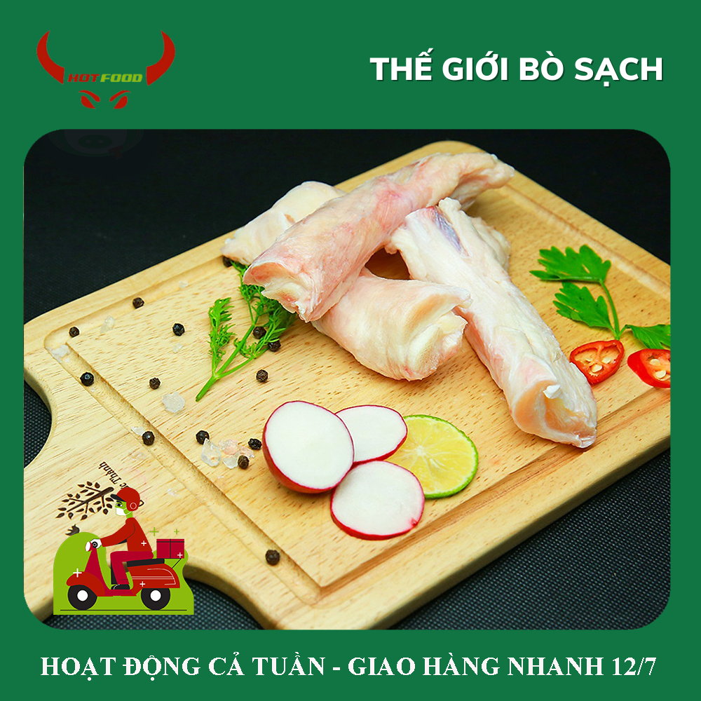 [ Miễn Phí Giao Hàng ]Gân Bò Úc Xào Sả Ớt, Ngâm Dấm, Hầm Dưa Chua, Kho Sả Ớt - 500Gr - Giao Nhanh HCM