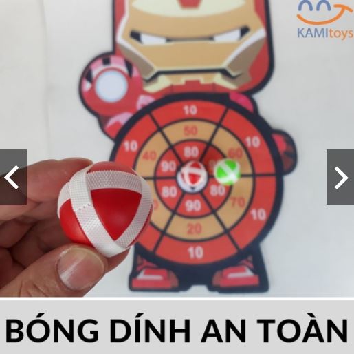 Đồ chơi Phi tiêu đẹp bằng bóng dính an toàn cho trẻ em đồ chơi cho bé trai bé gái Đồ Chơi Ném Bóng dính hình phi tiêu Cho Bé