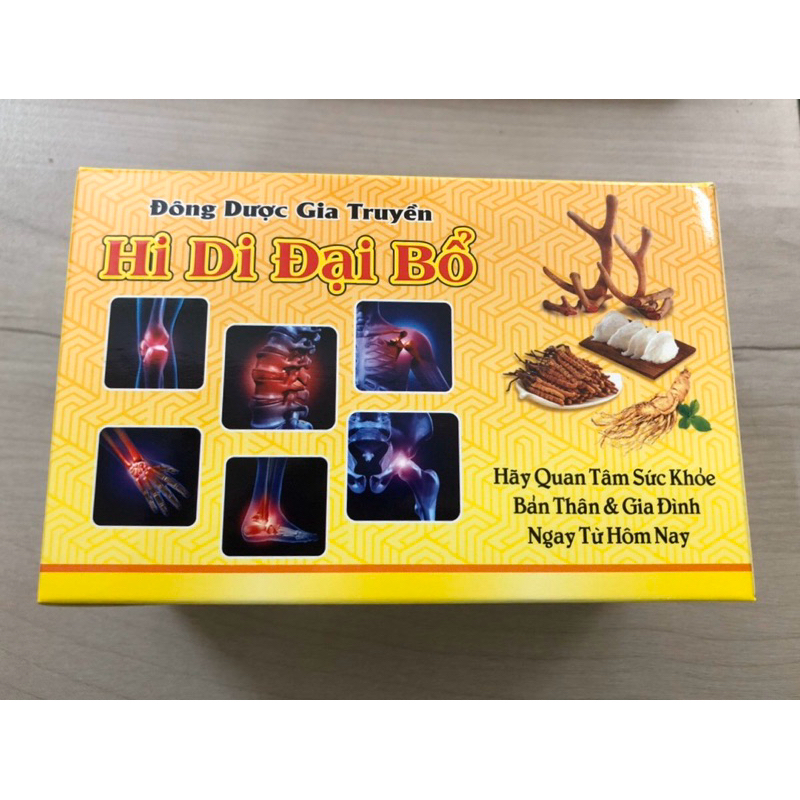 Di hi đại bổ - di hi đường hộp 140 viên