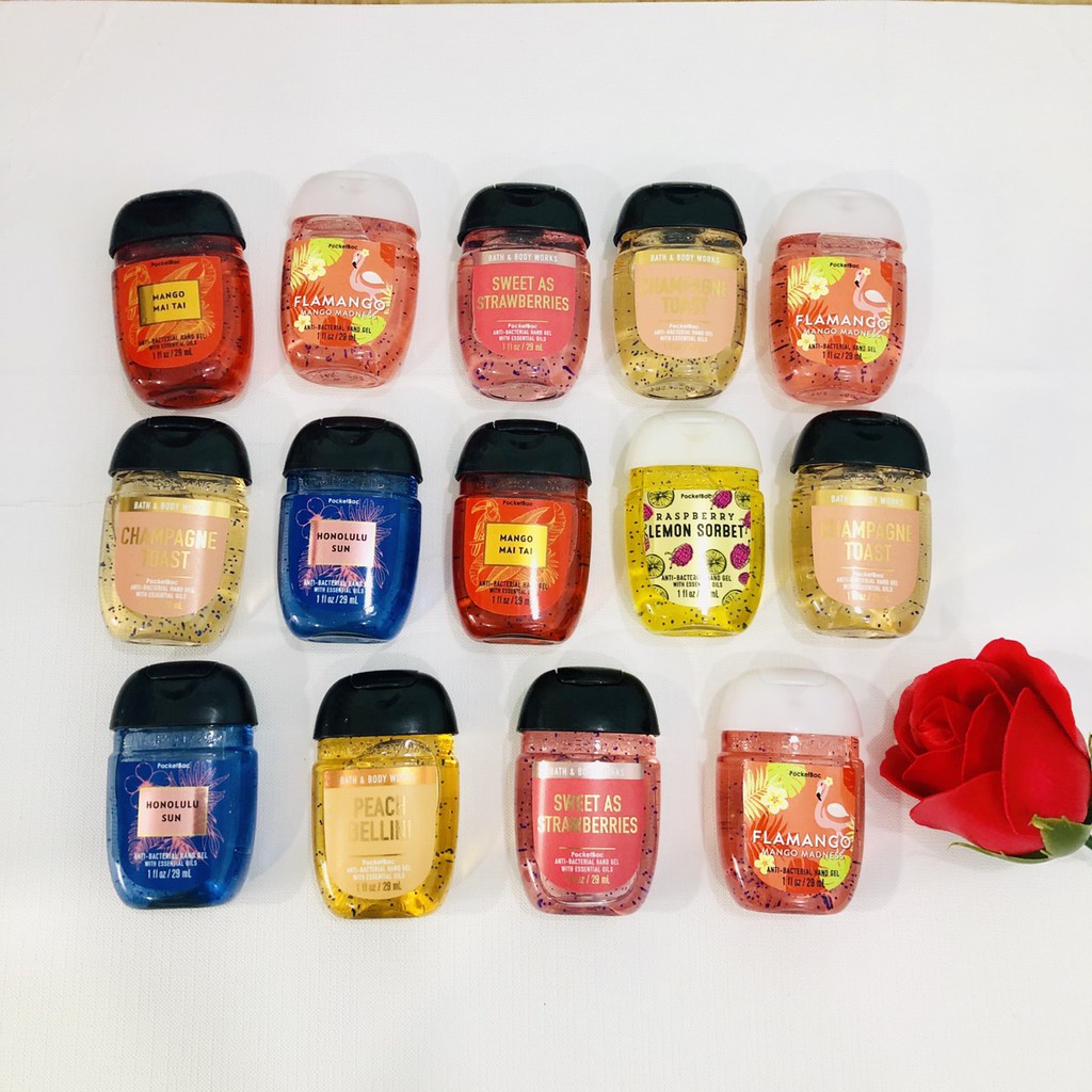 Gel rửa tay khô diệt khuẩn Bath & Body Works 29ml - giao màu ngẫu nhiên