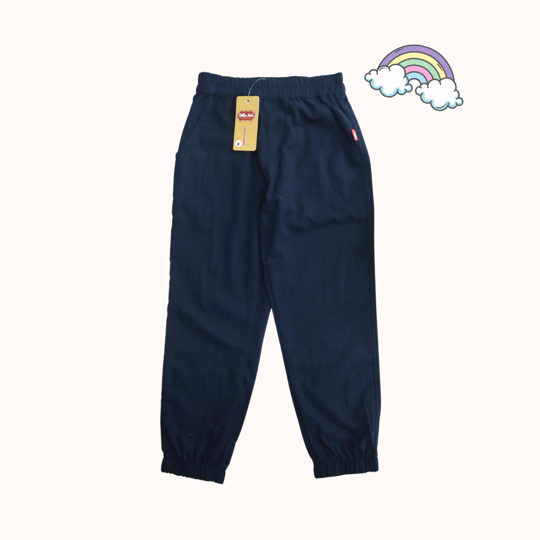 Quần Dài Thô Đũi Bé Trai 8-14 Tuổi Chun Gấu SILBER KIDS