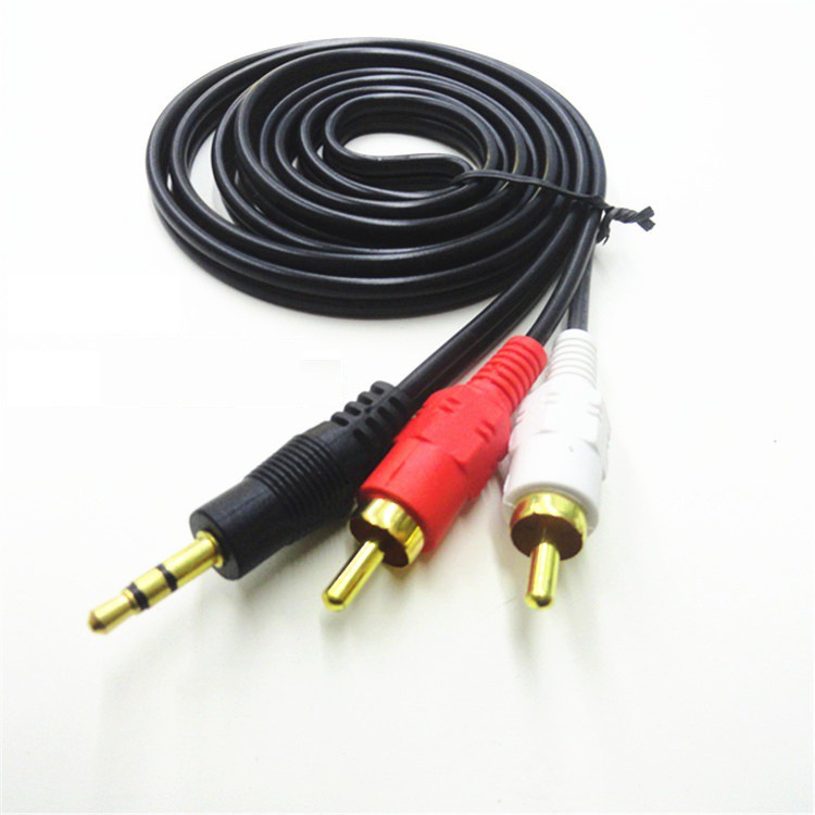 Dây cáp âm thanh audio 3.5mm RCA, dây loa