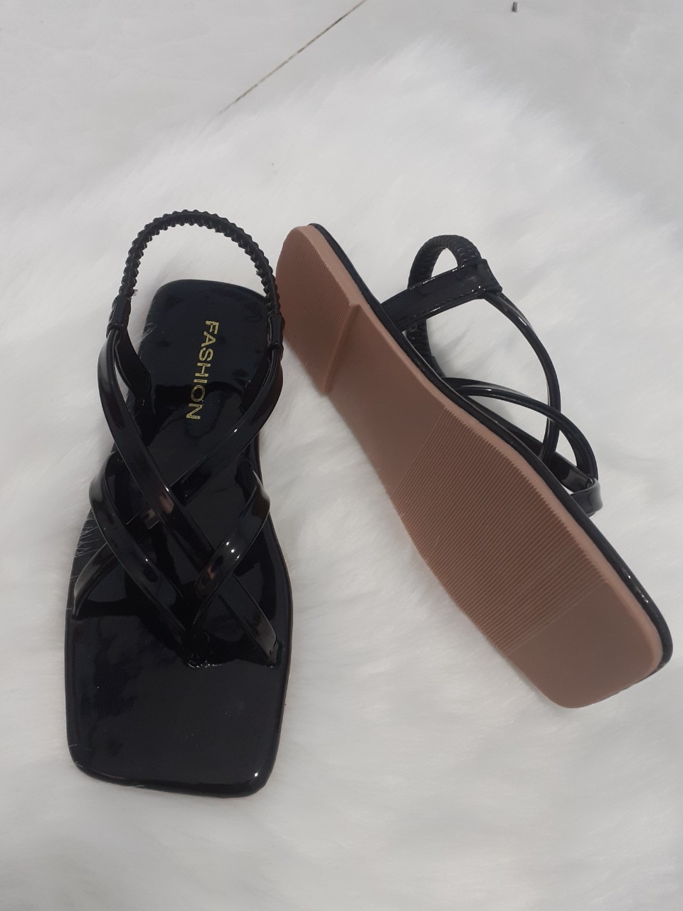 Dép sandal nữ bệt quai dây siêu cá tính