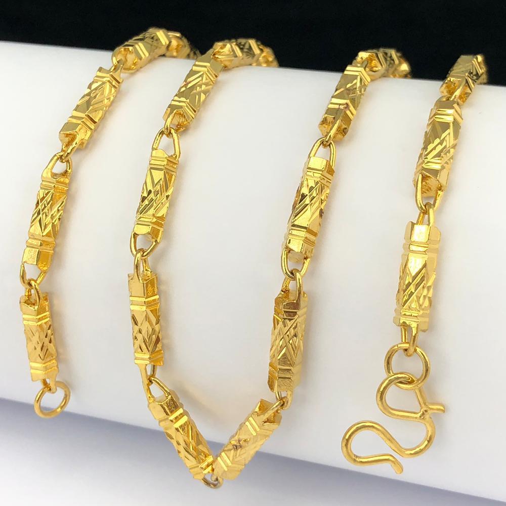 DÂY CHUYỀN ỐNG TRÚC MẠ VÀNG CAO CẤP SANG TRỌNG