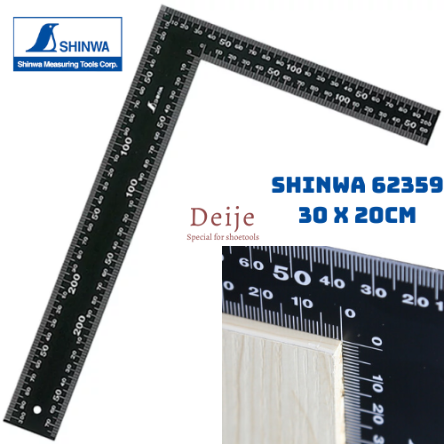 Thước vuông shinwa 62359 30x20cm nhật bản