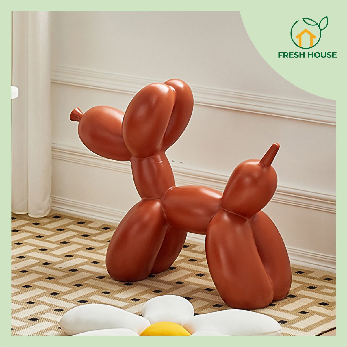 Ghế thú cưng bong bóng ghế decor phong cách dễ thương - FRESH HOUSE