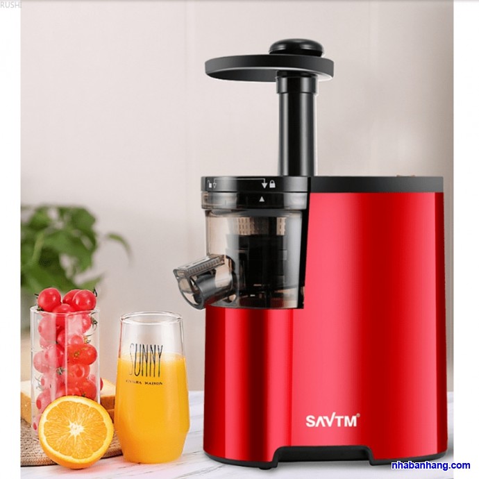 Máy ép chậm savtm-je-07 ép hoa quả trái cây rau củ.