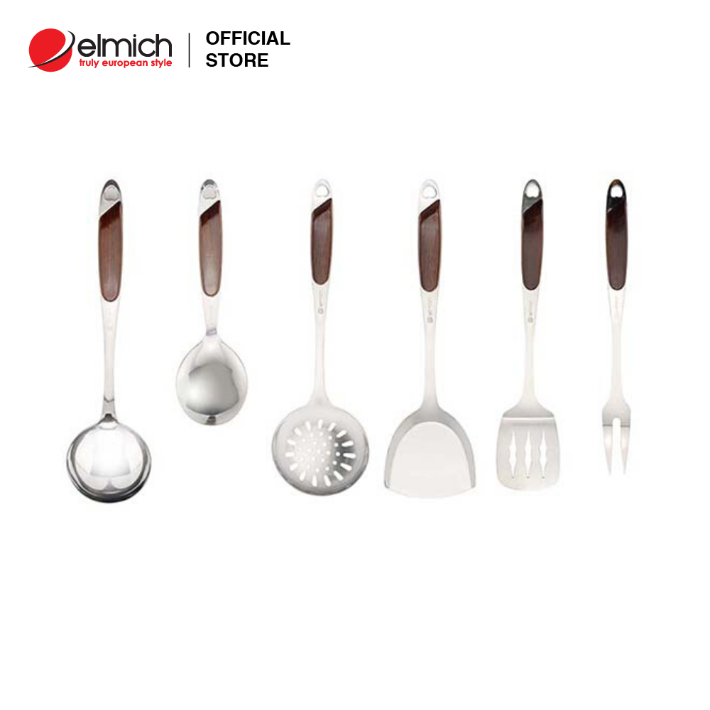 Bộ dụng cụ nhà bếp Elmich EUBASE EL3853 inox 7 món